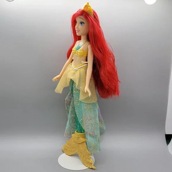 Hasbro Disney Princess Little Mermaid Ocean Lights Ariel Doll Water Activated - Picture 4 of 12